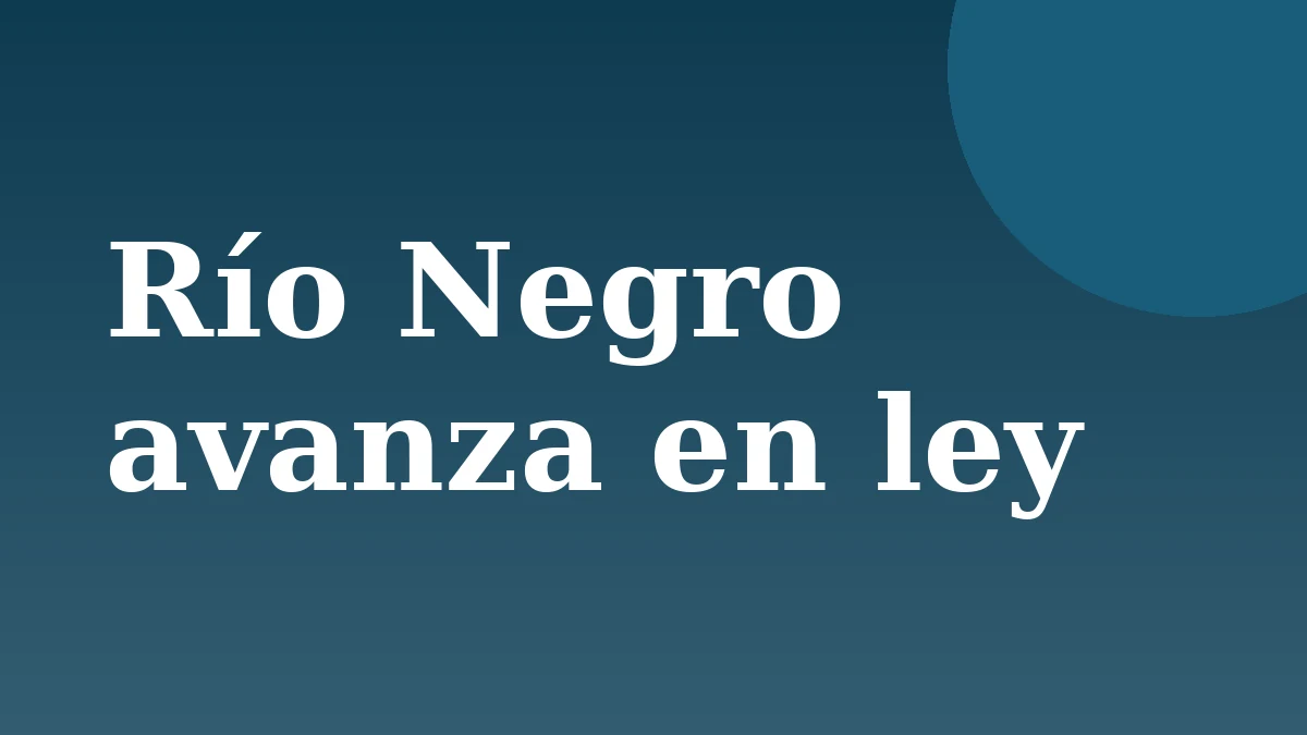 Río Negro avanza en la sanción de una ley sobre menopausia con cobertura integral