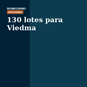 Placa de Rionegrino: 130 lotes para Viedma