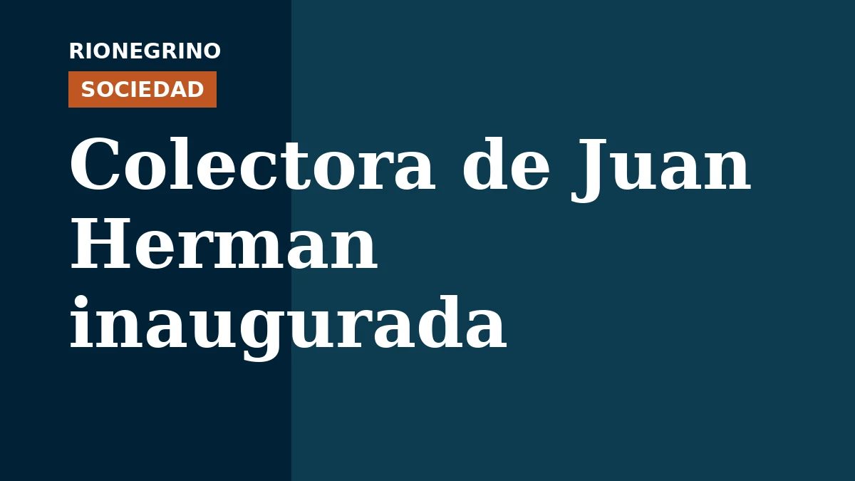 Weretilneck y Cortés inauguraron la colectora de Juan Herman en Bariloche