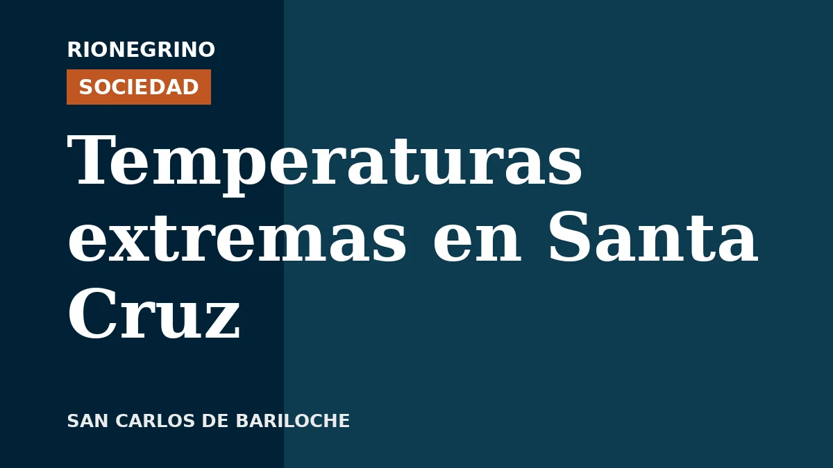 Santa Cruz registra -4,8°C y encabeza temperaturas bajas del país