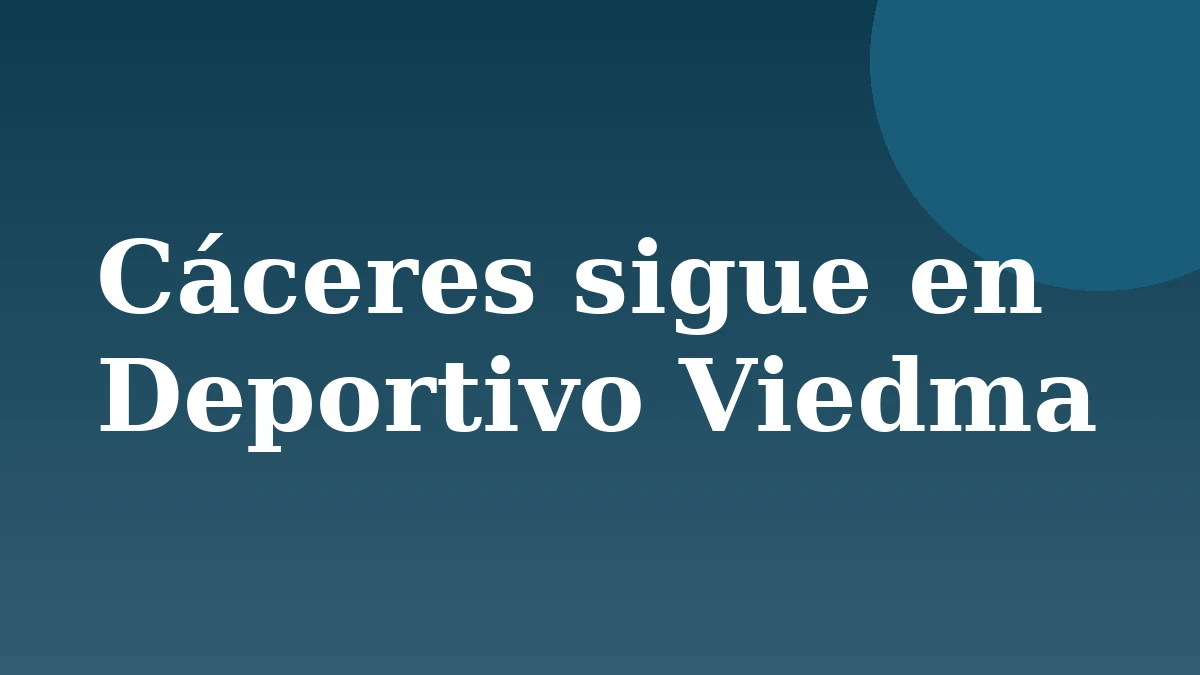 Deportivo Viedma renovó a Luciano Cáceres para la Liga Argentina