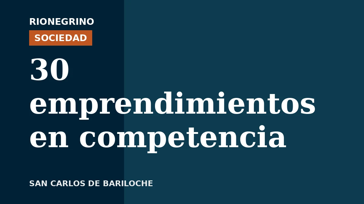 Placa de Rionegrino: 30 emprendimientos en competencia