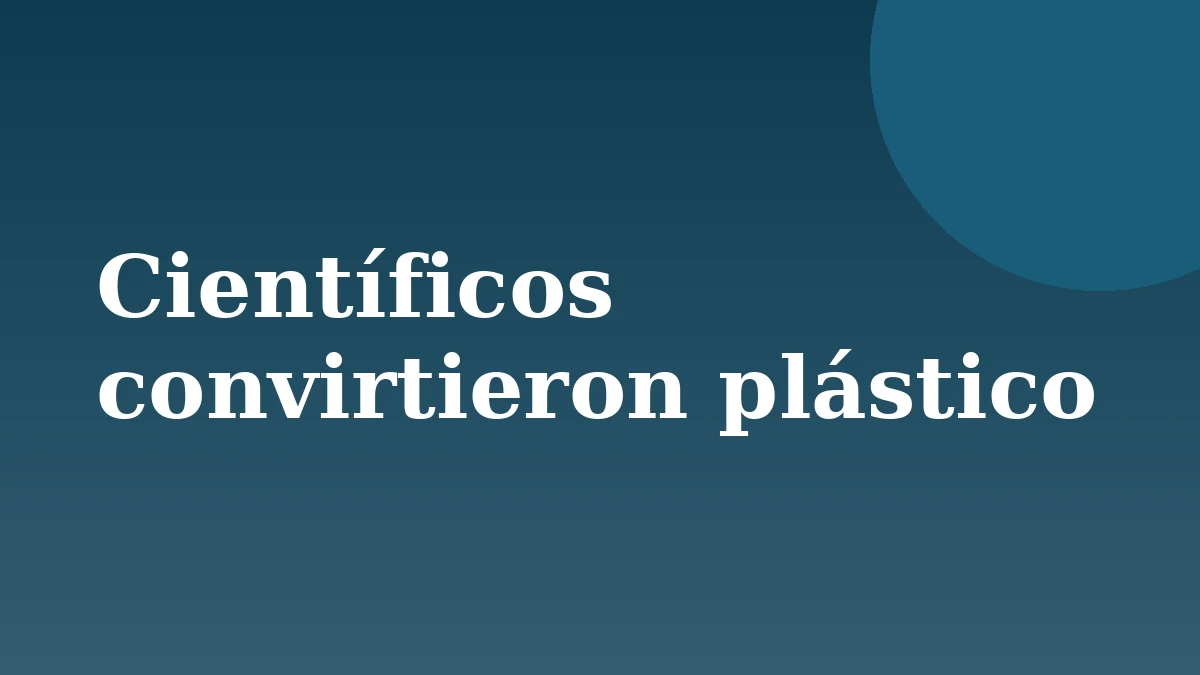 Placa de Rionegrino: Científicos convirtieron plástico en galletas comestibles