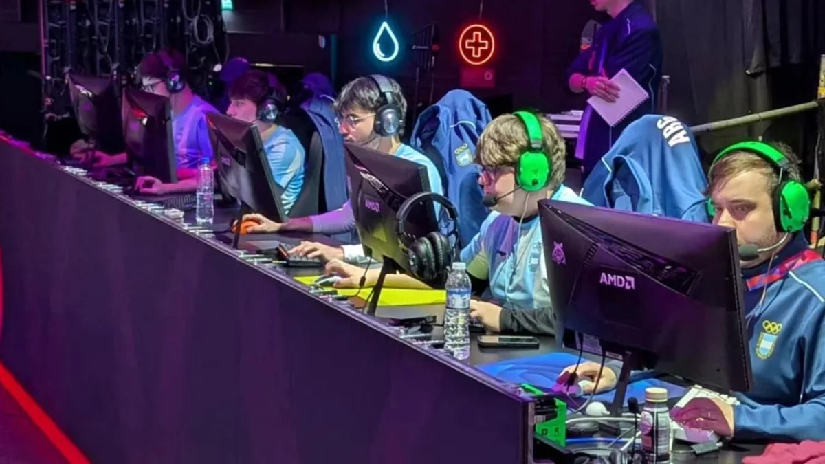 El equipo argentino de esports compite en los Juegos Suramericanos Santa Fe 2026