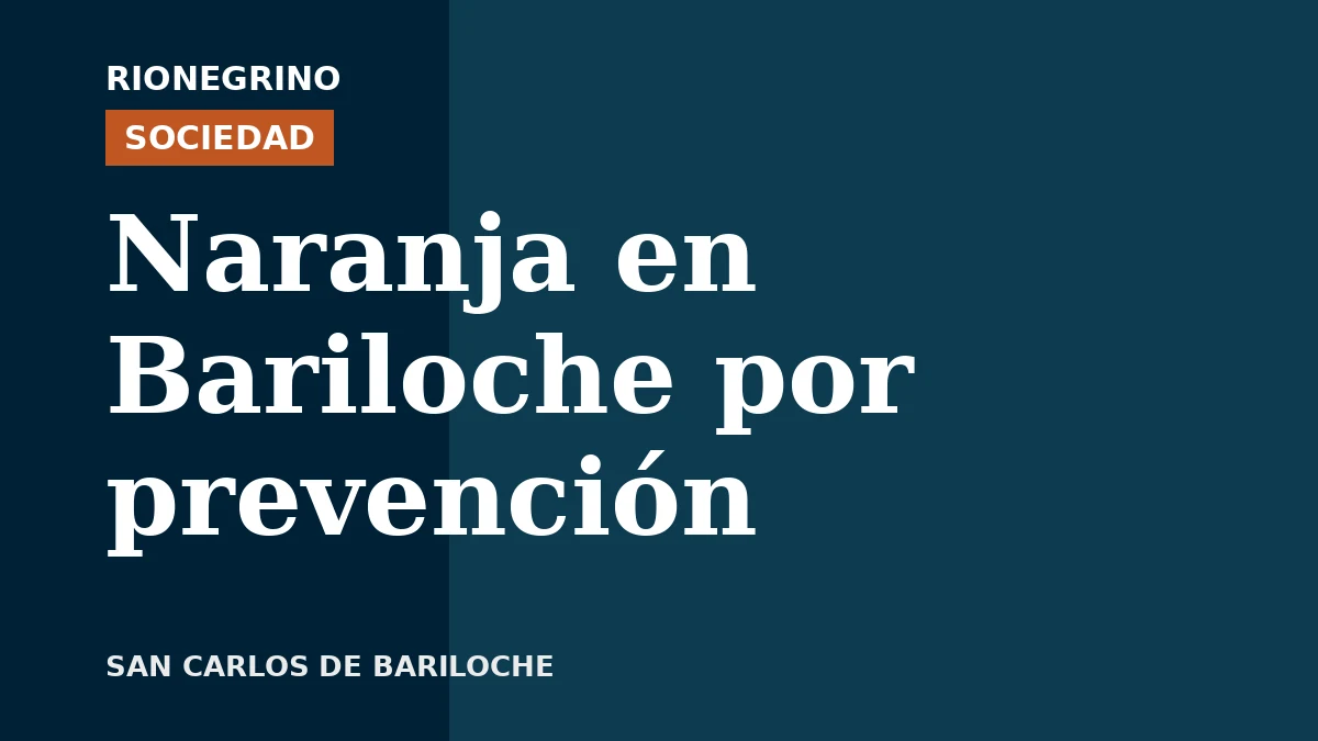 Bariloche ilumina el Centro Cívico por el Día de la Prevención del Suicidio