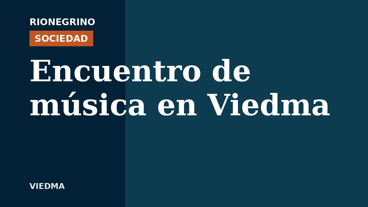 Tercer Encuentro de Música Latinoamericana en Viedma