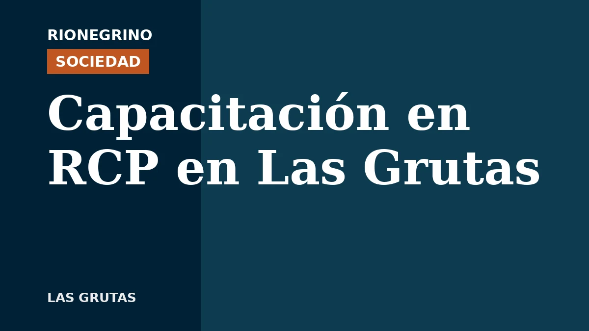 La UNRN abre inscripción para una capacitación en RCP en Las Grutas