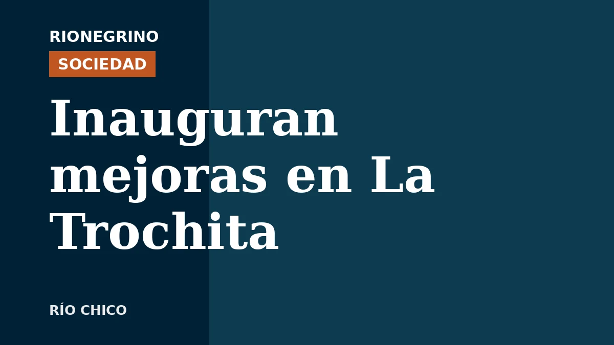 Inauguraron mejoras en la estación histórica de La Trochita