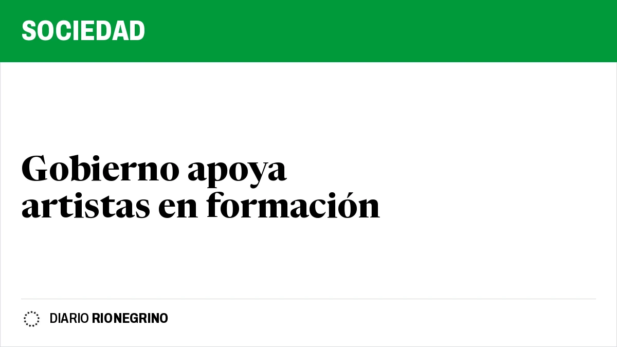El Gobierno presentó Impulso Rionegrino para acompañar a personas y organizaciones en formación cultural