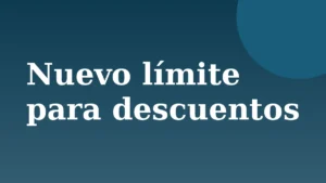 Placa de Rionegrino: Nuevo límite para descuentos