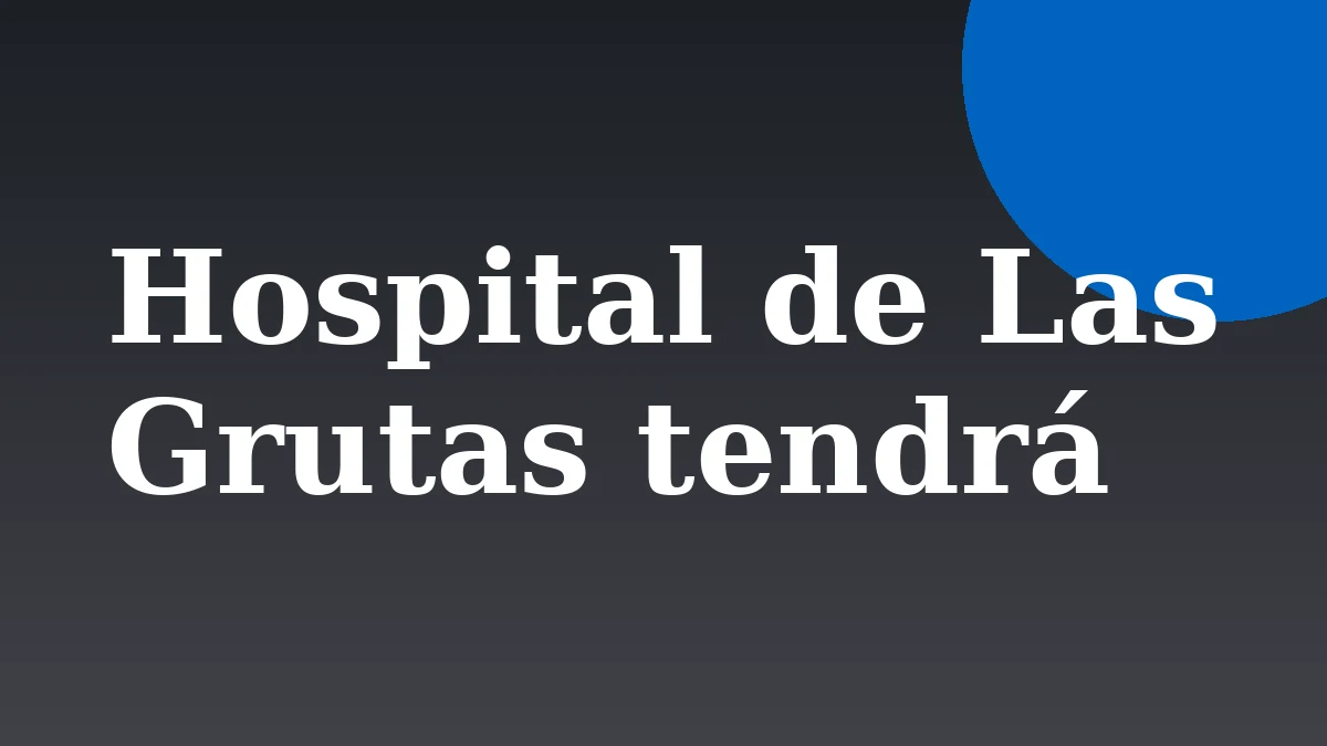 Placa de Rionegrino: El hospital de Las Grutas tendrá una sala de esterilización
