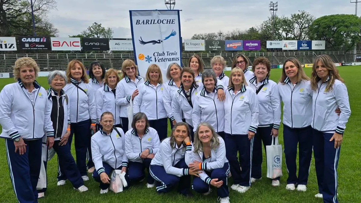 Foto: Club de Tenis Veteranas Bariloche